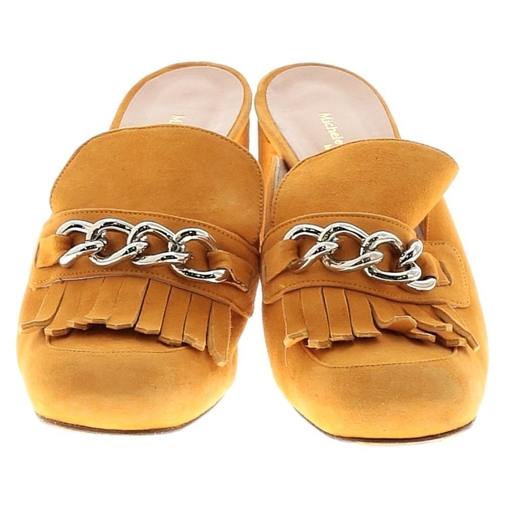 Gold Mules - Picture 2 of 2